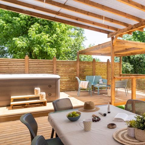 Mobile home 6 persons - EXCLUSIVE 3 bedroom Jacuzzi with master suite