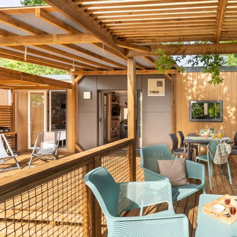 MOBILHOME 6 personnes - EXCLUSIF 3 chambres Tribu avec suite parentale