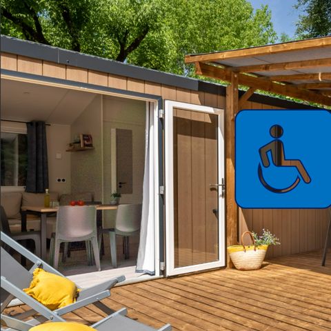 MOBILHOME 4 personnes - PREMIUM 2 chambres - PMR