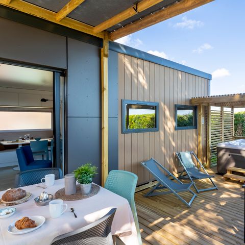 MOBILHOME 4 personnes - Mobil-home EXCLUSIF - 2 chambres - 2 salles d'eau - SPA