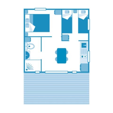 Lodge 5 persone - Loggia 5p 2ch ***