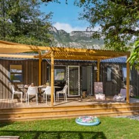 Stacaravan 6 personen - Vakantiehuis Edelweiss 3bed - PREMIUM