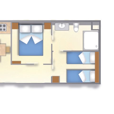 Mobile home 4 persons - RELAX NEW