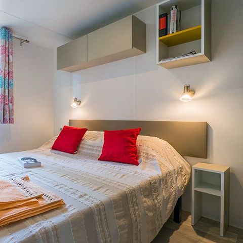 MOBILHOME 6 personnes - Premium | 3 Ch. | 6 Pers. | Terrasse surélevée | Clim