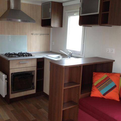 Stacaravan 6 personen - 28 m²