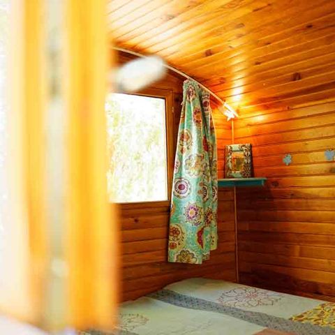 AUßERGEWÖHNLICHE UNTERKUNFT 3 Personen - Roulotte 3p ohne Sanitäranlagen