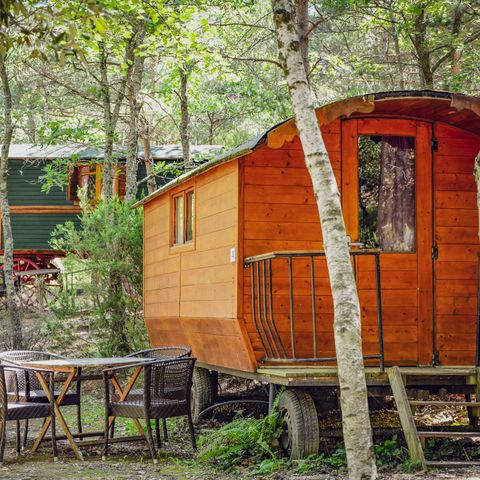 AUßERGEWÖHNLICHE UNTERKUNFT 4 Personen - Roulotte 4p ohne sanitäre Einrichtungen