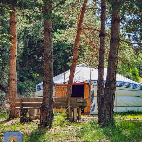 UNIEKE ACCOMMODATIE 6 personen -  XL Yourte 4/6p zonder sanitair