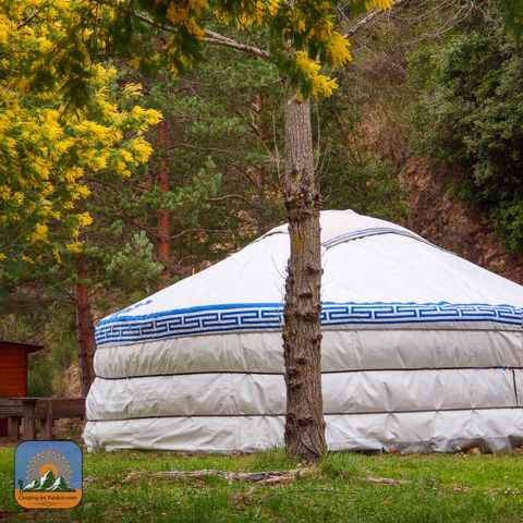 AUßERGEWÖHNLICHE UNTERKUNFT 6 Personen -  XL Yourte 4/6p ohne Sanitäranlagen