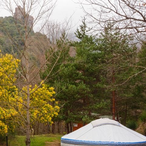 AUßERGEWÖHNLICHE UNTERKUNFT 6 Personen -  XL Yourte 4/6p ohne Sanitäranlagen