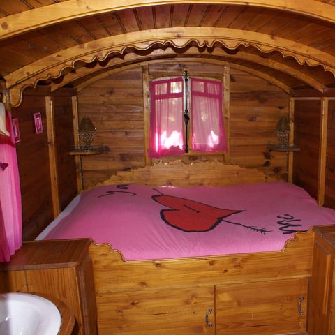 AUßERGEWÖHNLICHE UNTERKUNFT 2 Personen - Roulotte ohne sanitäre Einrichtungen