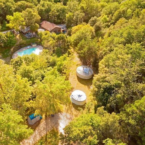 UNIEKE ACCOMMODATIE 2 personen - Yurt zonder sanitaire voorzieningen