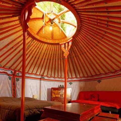 AUßERGEWÖHNLICHE UNTERKUNFT 2 Personen - Jurte ohne Sanitäranlagen