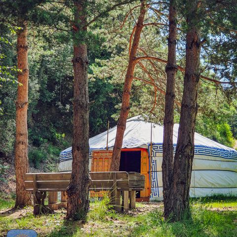 Uniek 2 personen - Yurt zonder sanitaire voorzieningen