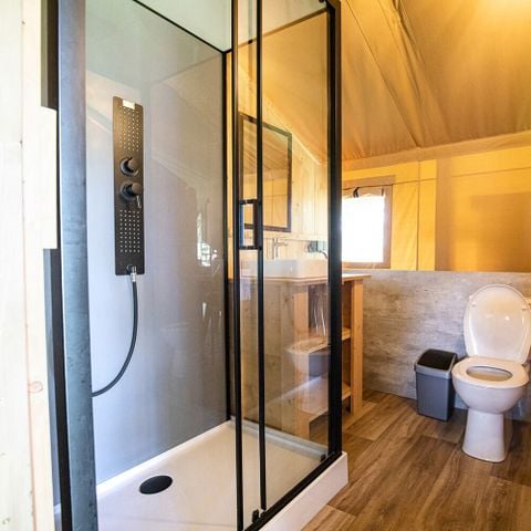 LODGE 4 Personen - Safari Lodge LUXUS mit Sanitäranlagen