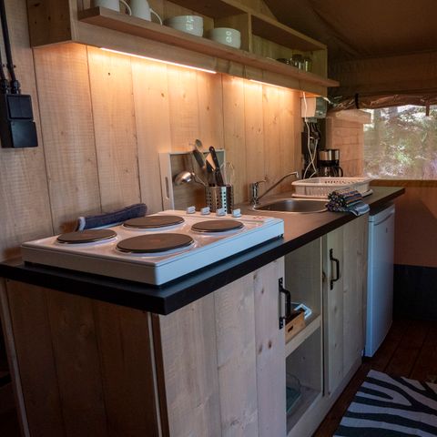 Lodge 4 persons - Safari Lodge LUXE with sanitary facilities