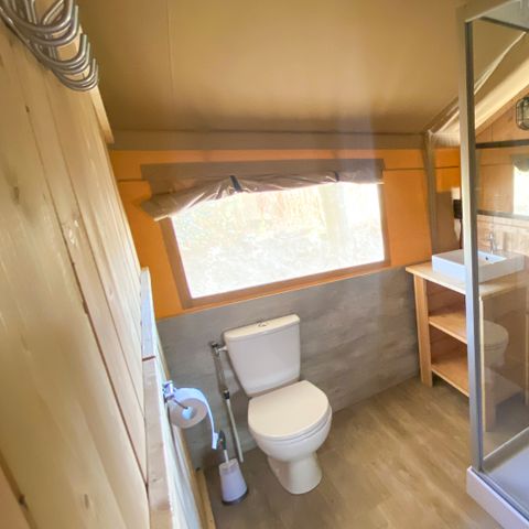 LODGE 4 Personen - Safari Lodge LUXUS mit Sanitäranlagen