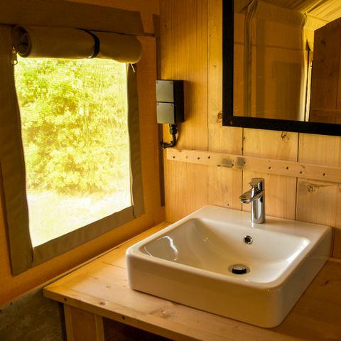 LODGE 4 people - Safari Lodge LUXE with sanitary facilities