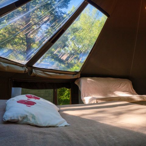 Accommodation 2 persons - Inuit forest tent