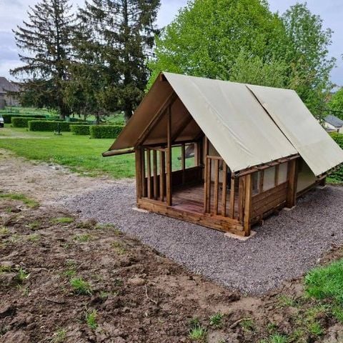 CANVAS AND WOOD TENT 2 people - Isolated bivouac Hiking