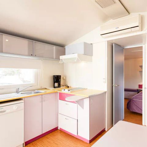 Mobile home 6 persons - Mobil-home | Classic | 3 Bedrooms | 6 Pers. | Raised terrace | Air-con.