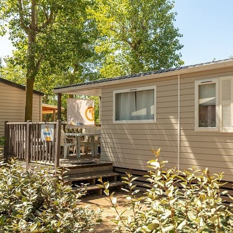 Mobile home 4 persons - Mobile-home | Comfort | 2 Bedrooms | 4 Pers. | Single terrace | Air-con.