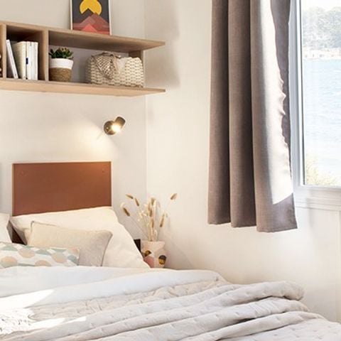 Mobile home 4 persons - Mobile-home | Comfort | 2 Bedrooms | 4 Pers. | Single terrace | Air-con.