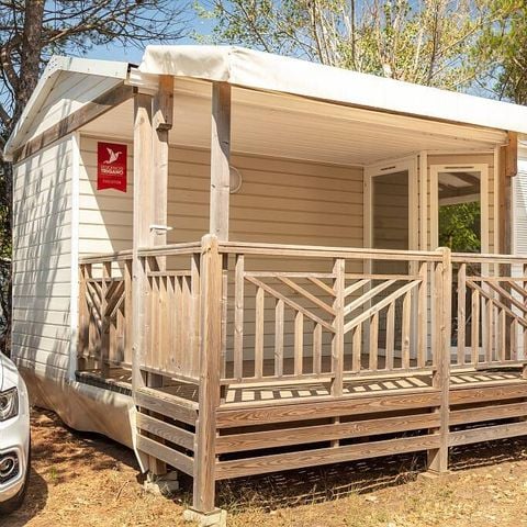 Mobile home 6 persons - Mobile-home | Comfort | 2 Bedrooms | 4/6 Pers. | Single terrace | Clim.