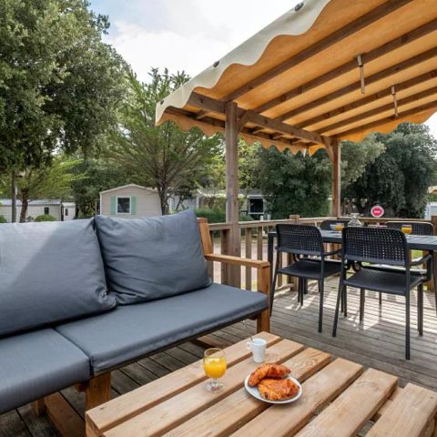 CASA MOBILE 6 persone - Mobil-home | Premium | 3 Camere da letto | 6 Persone | Terrazza Lounge | Aria condizionata.