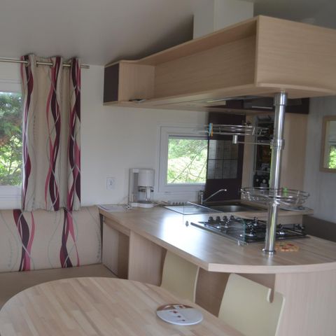 MOBILHOME 4 personas - CONFORT TV - sin terraza