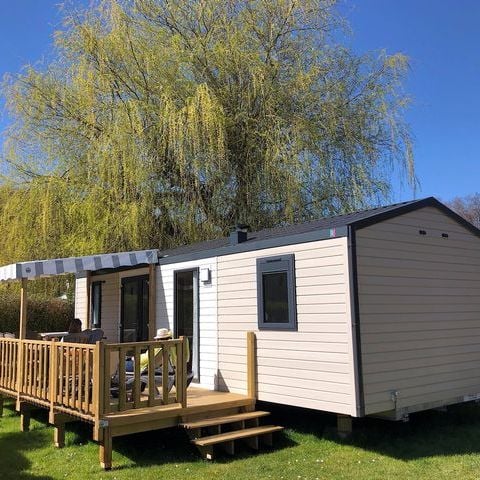 BUNGALOW 6 personnes - PREMIUM - 3 chambres - TV - avec terrasse couverte - lave vaisselle