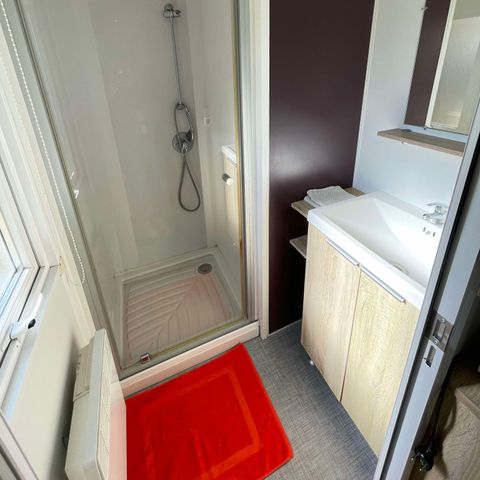 Mobilheim 6 personen - Mobilheim - CONFORT - 3 Schlafzimmer - TV - mit halbüberdachter Terrasse