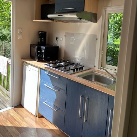 MOBILHOME 2 personnes - Mobil-Home -  CLASSIQUE - 1 Chambre - TV - Terrasse