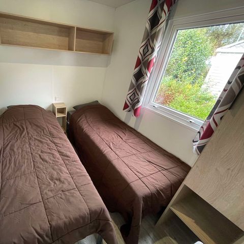 Stacaravan 4 personen - Stacaravan - PRIVILEGE - 2 slaapkamers - TV - met terras