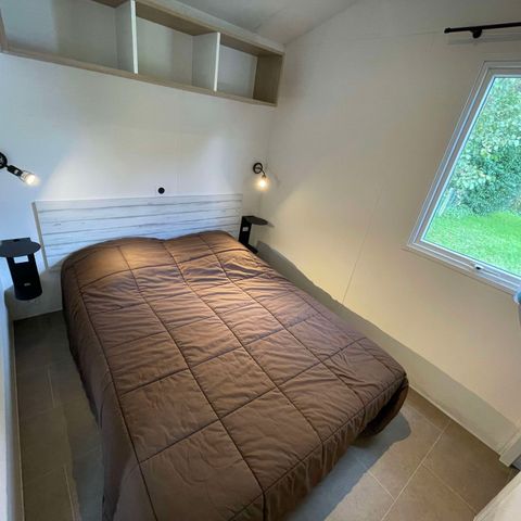Mobile home 6 persons - PRIVILEGE - 3 Bedrooms - TV - with semi-covered terrace