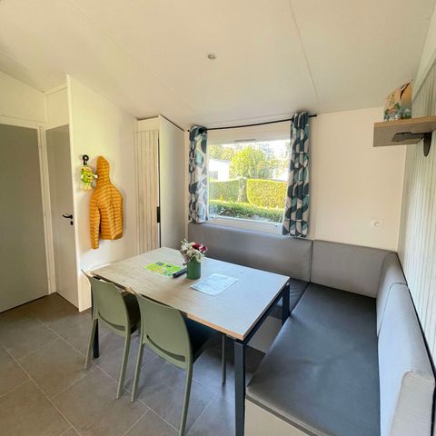 Mobile home 6 persons - PRIVILEGE - 3 Bedrooms - TV - with semi-covered terrace