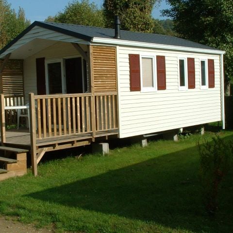 Mobile home 2 persons - Mobile home - COMFORT - 1 Bedroom - TV - Semi-covered terrace