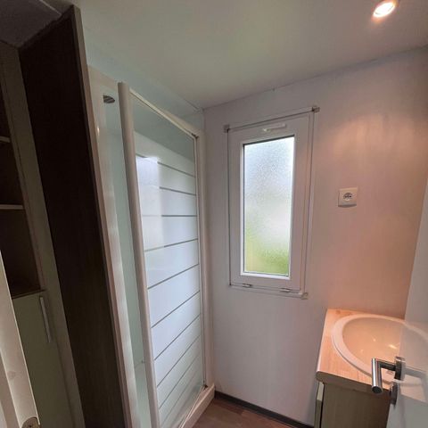Mobile home 2 persons - Mobile home - COMFORT - 1 Bedroom - TV - Semi-covered terrace