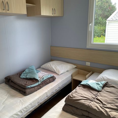 Mobilheim 4 Personen - Pazifik Gedeckte Terrasse