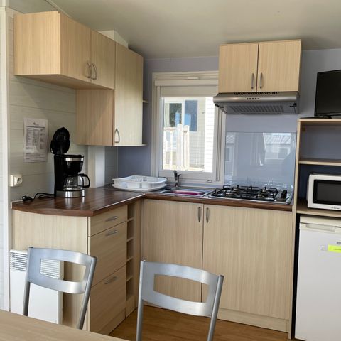 Mobilheim 4 Personen - Pazifik Gedeckte Terrasse