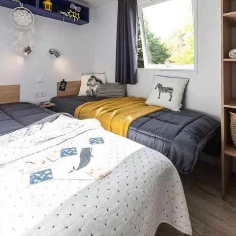 Stacaravan 6 personen - Comfort Stacaravan 4 Kamers 6 Personen + TV