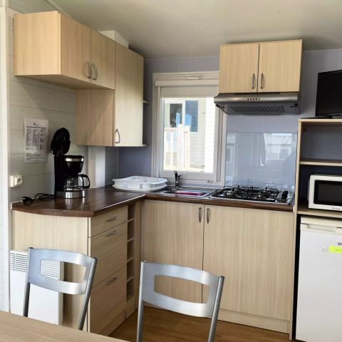 Stacaravan 4 personen - Stacaravan 3 kamers 4 personen + TV