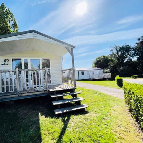 Stacaravan 4 personen - Stacaravan Méditerranée 3 Kamers 4 Personen + TV