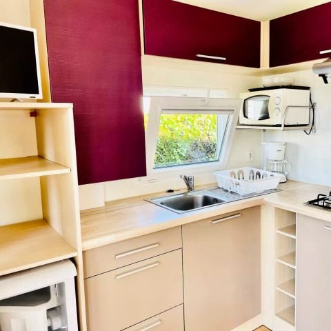 MOBILHOME 4 personnes - Mobil-home Méditerranée 3 Pièces 4 Personnes + TV