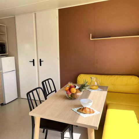 Mobilheim 4 Personen - Mobilheim Komfort 3 Zimmer 4 Personen + TV