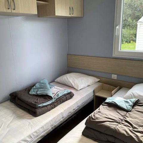 Mobilheim 4 Personen - Mobilheim Komfort 3 Zimmer 4 Personen + TV