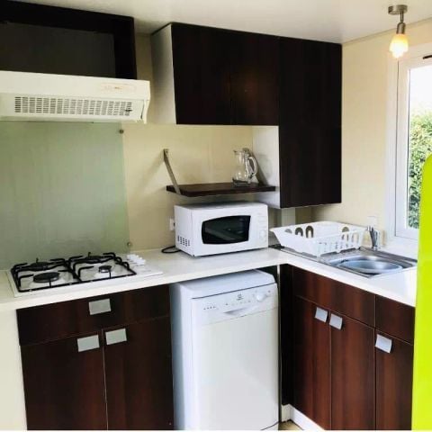Casa mobile 4 persone - Casa mobile con 3 locali per 4 persone + TV
