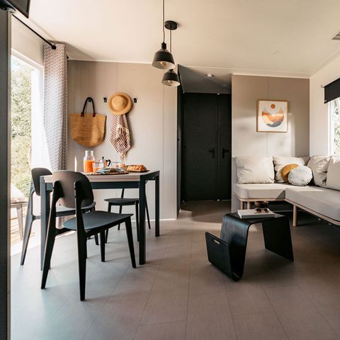 Stacaravan 8 personen - Privilege met - 4 slaapkamers