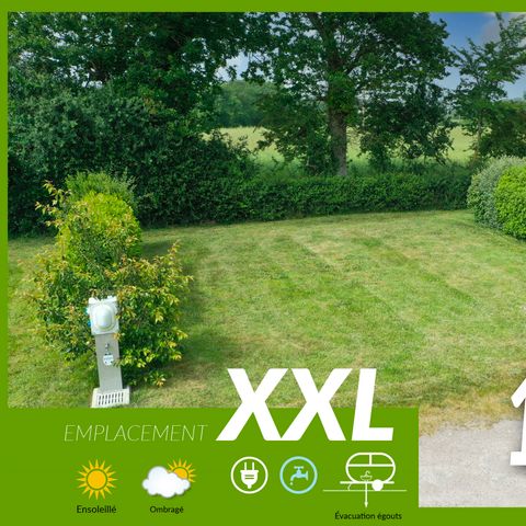 Stellplatz - Komfortstellplatz XXL 130m²