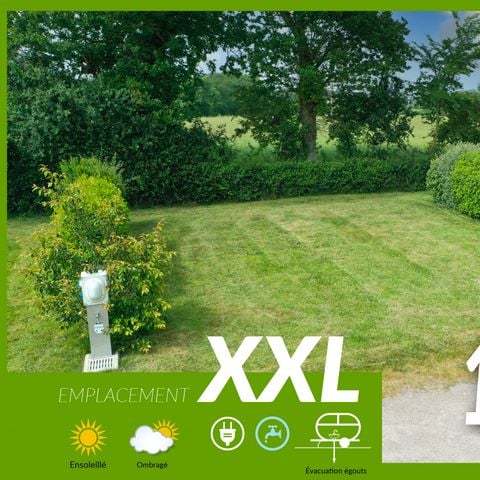 STAANPLAATS - Standplaats XXL comfort 130m².